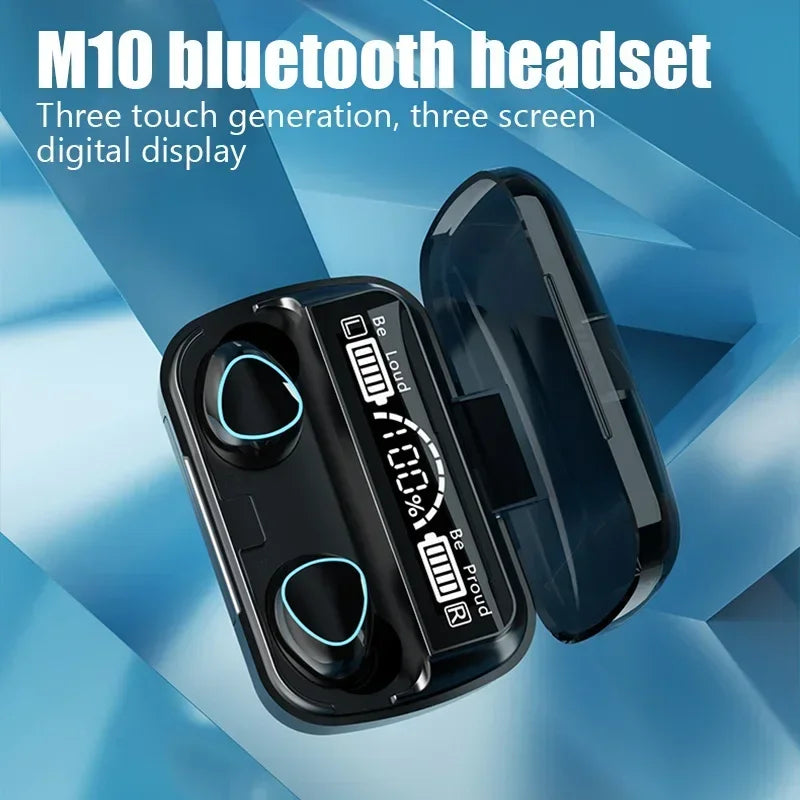 TWS M10 fone de ouvido sem fio Bluetooth